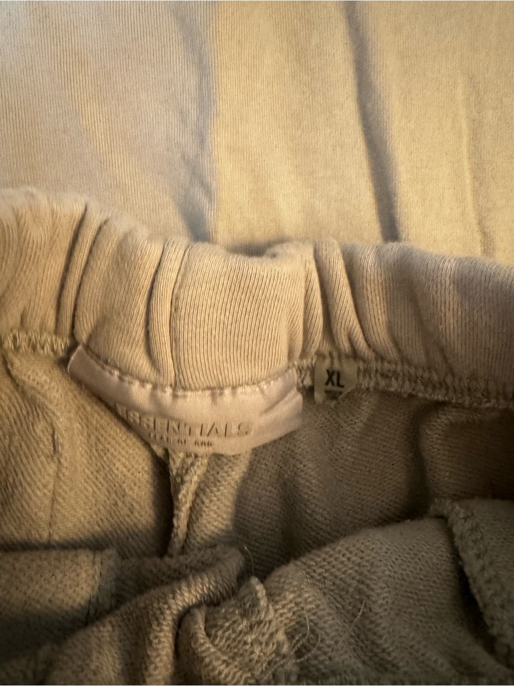 Essentials Sand Athletic Drawstring Shorts - Picture 5 of 6
